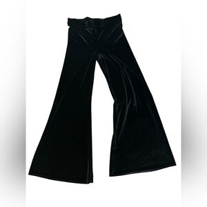 Ariella Elegant Black Velvet Trousers NWT